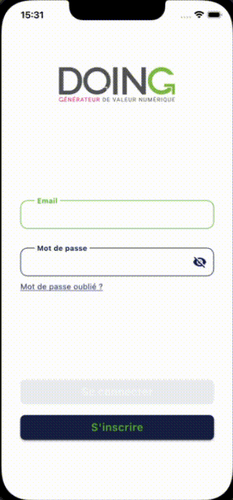 Démo blocage version obsolète : l'application envoie sa version, reçoit un HTTP 426 Upgrade Required lorsqu'elle est trop ancienne, puis affiche un écran de mise à jour forcée avec liens vers les stores